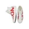 Chuck Taylor All Star Hi Top LOGO “Bianco Rosso”