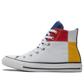 Chuck Taylor All Star High “Bianco Verde Rosso Giallo”