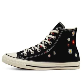 Chuck Taylor All Star High “Daisy Embroidery – Nero”