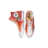 Chuck Taylor All Star High Dipinte a mano “Orange Red”