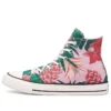 Chuck Taylor All Star High “Jungle Scene – Stampa floreale rosa”