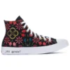 Chuck Taylor All Star High “Mi Gente Capsule – Floral Otomi Print”