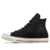Chuck Taylor All Star High “Mono Suede – Nero”