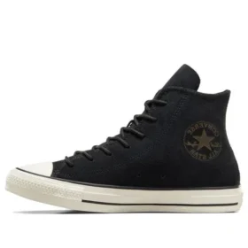 Chuck Taylor All Star High “Mono Suede – Nero”
