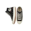 Chuck Taylor All Star High “Ricamo floreale – Nero”