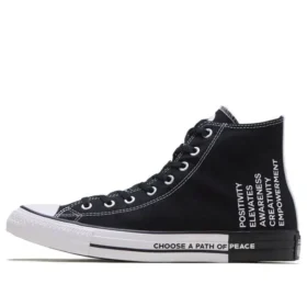 Chuck Taylor All Star High “Seek Peace – Nero”