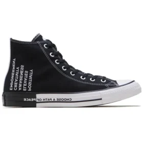 Chuck Taylor All Star High “Seek Peace – Nero”