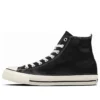 Chuck Taylor All Star High Top in pelle verde oliva “Black”