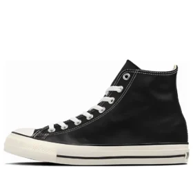 Chuck Taylor All Star High Top in pelle verde oliva “Black”