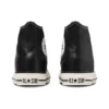Chuck Taylor All Star High Top in pelle verde oliva “Black”