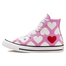 Chuck Taylor All Star High “Twisted Hearts – Rosa Peonia”