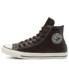 Chuck Taylor All Star in pelle martellata “Brown White”