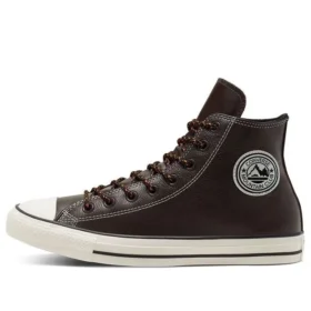 Chuck Taylor All Star in pelle martellata “Brown White”