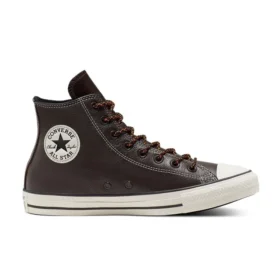 Chuck Taylor All Star in pelle martellata “Brown White”