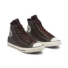 Chuck Taylor All Star in pelle martellata “Brown White”