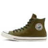 Chuck Taylor All Star in pelle martellata “Green White”