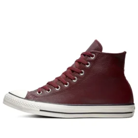 Chuck Taylor All Star in pelle, modello alto “Red White”