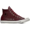 Chuck Taylor All Star in pelle, modello alto “Red White”
