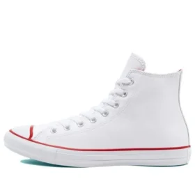 Chuck Taylor All Star in pelle “Rosso Bianco”