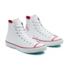 Chuck Taylor All Star in pelle “Rosso Bianco”