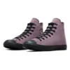 Chuck Taylor All Star in pelle scamosciata e pelliccia sintetica “Purple Black”