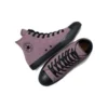 Chuck Taylor All Star in pelle scamosciata e pelliccia sintetica “Purple Black”