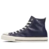 Chuck Taylor All Star in pelle verde oliva High Top “Navy”