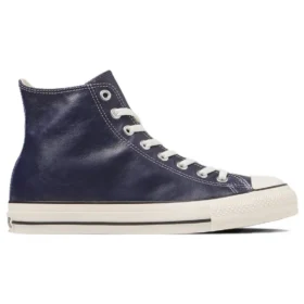 Chuck Taylor All Star in pelle verde oliva High Top “Navy”