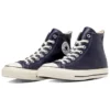 Chuck Taylor All Star in pelle verde oliva High Top “Navy”