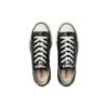 Chuck Taylor All Star in pelle verde oliva Ox “Black White”