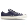 Chuck Taylor All Star in pelle verde oliva Ox “Navy”