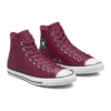 Chuck Taylor All Star in pelle “Wine Red”
