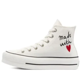 Chuck Taylor All Star Lift High “Valentine’s Day – Vintage White”
