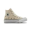 Chuck Taylor All Star Lift Platform High PS “Ricamo floreale – Avorio naturale”