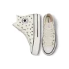 Chuck Taylor All Star Lift Platform High “Stelle ricamate – Egret”