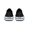 Chuck Taylor All Star Lift Platform in pelle iridescente “Nero Bianco”
