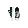 Chuck Taylor All Star Lift Platform in pelle iridescente “Nero Bianco”