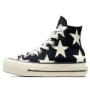 Chuck Taylor All Star Lift Platform Large Stars High “Nero Bianco” Chuck Taylor All Star Lift Platform Large Stars High “Nero Bianco”