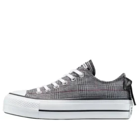 Chuck Taylor All Star Lift Platform Low “Plaid”