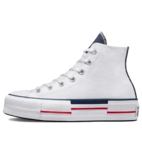 Chuck Taylor All Star Lift Platform Retro Denim “Bianco”