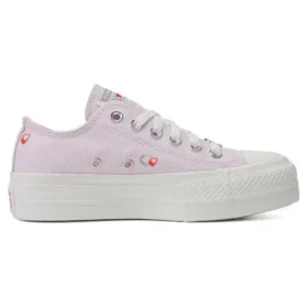 Chuck Taylor All Star Lift Platform Y2K Heart Low Top “Rosa pallido”