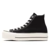 Chuck Taylor All Star Lifted High Top “Nero”