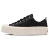 Chuck Taylor All Star Lifted Ribtape OX “Black”