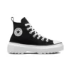 Chuck Taylor All Star Lugged Lift Platform High “Nero Bianco”