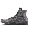 Chuck Taylor All Star Luxe Leather “Nero Grigio Argento”