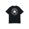 Chuck Taylor All Star Maglietta sportiva a maniche corte con stampa logo e collo rotondo “Nero”
