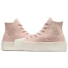 Chuck Taylor All Star Modern Lift Platform in pelle scamosciata “Pink”