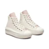 Chuck Taylor All Star Move Platform High Top “Bianco Rosa”