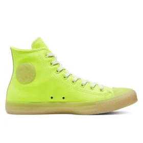 Chuck Taylor All Star Neon Leather High “Giallo Neon”