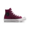 Chuck Taylor All Star Platform High “Burgundy White”